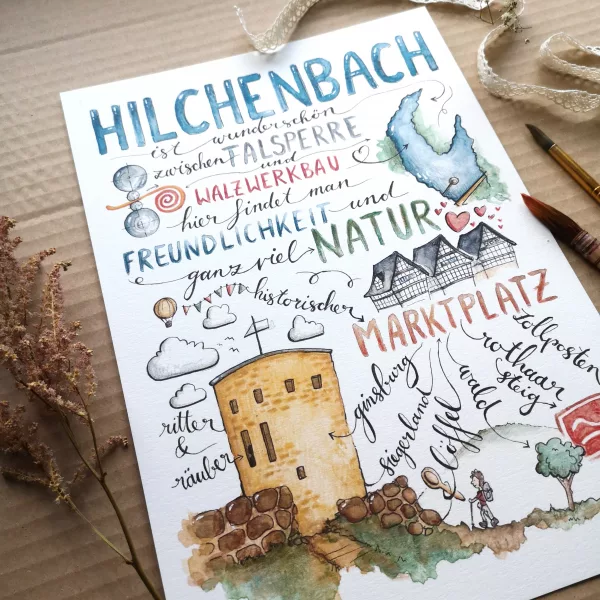 Illustrationen von Hilchenbach
