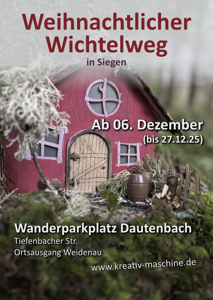 Weihnachtlicher Wichtelweg in Siegen 2025